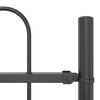 vidaXL Garden Fence Grey 1.7 x 0.6 m Powder-coated steel