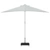 vidaXL Umbrella Base Black 45x25x8 cm Granite