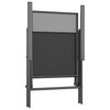 vidaXL 9 Piece Garden Dining Set Anthracite Steel