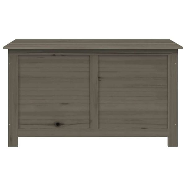 vidaXL Outdoor Cushion Box Brown 100x50x56 cm Solid Wood Fir