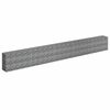 vidaXL Gabion Raised Bed Galvanised Steel 450x30x60 cm
