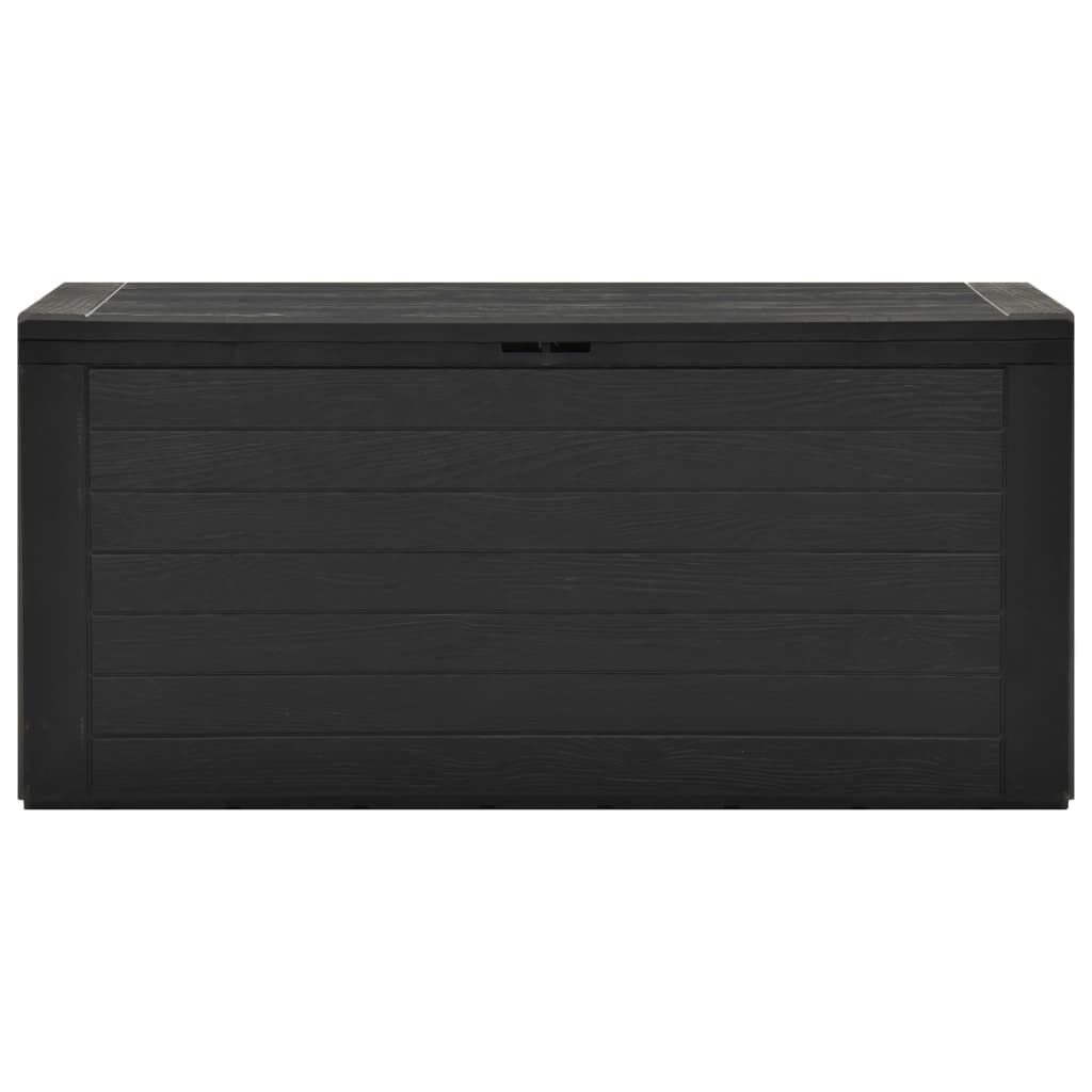 vidaXL Garden Storage Box Anthracite 116x44x55 cm