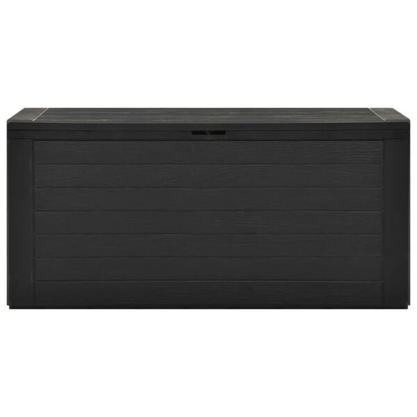 vidaXL Garden Storage Box Anthracite 116x44x55 cm