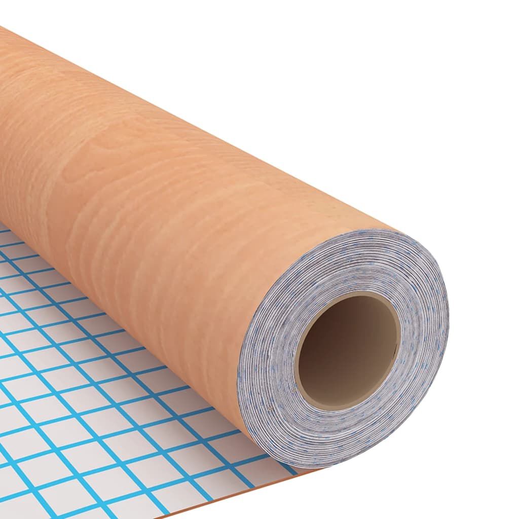 vidaXL Self-adhesive Furniture Films 2 pcs Japanese Oak 500x90 cm PVC