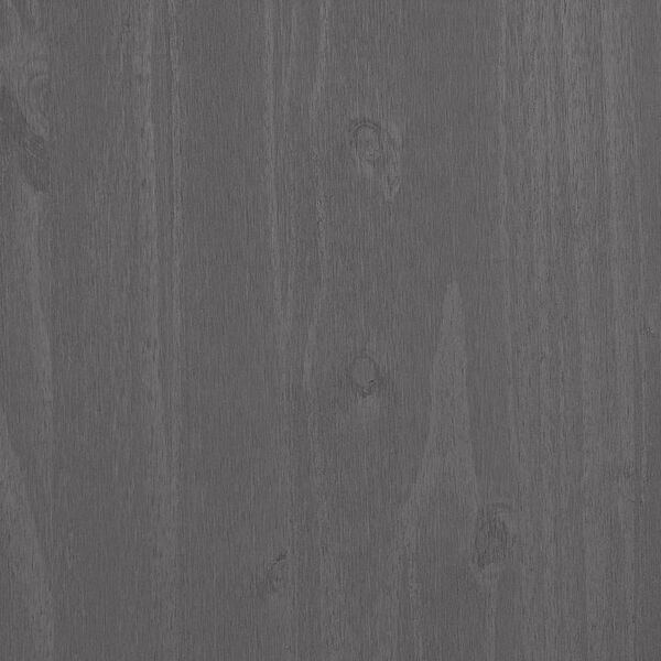 vidaXL Shoe Cabinet HAMAR Light Grey 85x40x108 cm Solid Wood Pine