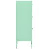 vidaXL Storage Cabinet Mint 42.5x35x101.5 cm Steel