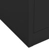 vidaXL Office Cabinet Anthracite 90x40x102 cm Steel