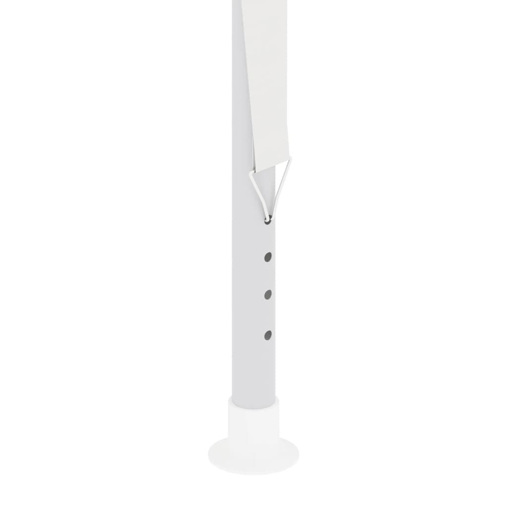 vidaXL Professional Party Tent with Side Walls 2x2 m White 90 g/m²