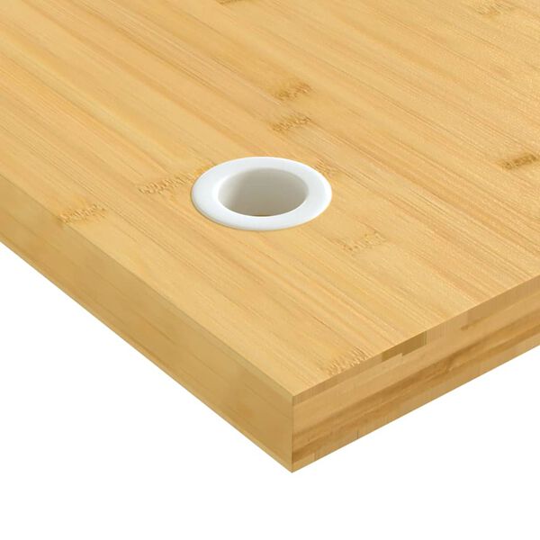 vidaXL Desk Top 80x40x4 cm Bamboo