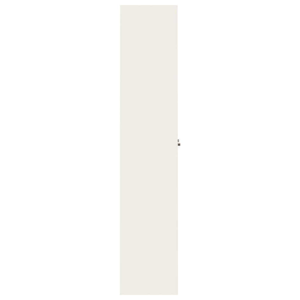 vidaXL File Cabinet White 105x40x180 cm Steel
