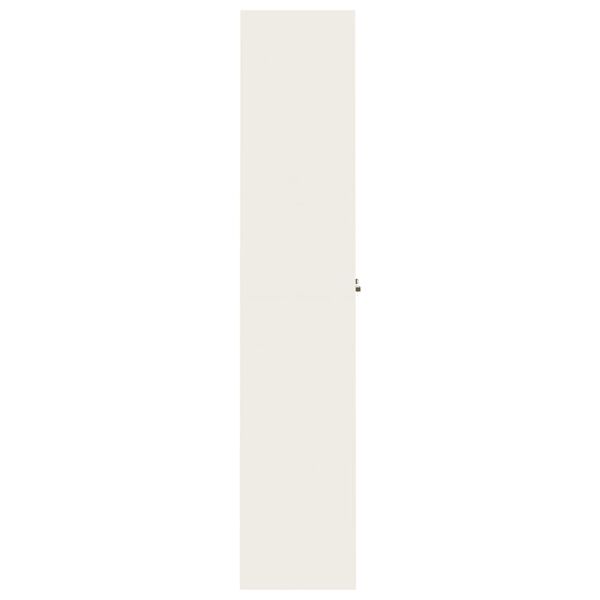 vidaXL File Cabinet White 105x40x180 cm Steel