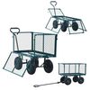vidaXL Garden Hand Trolley Green 350 kg