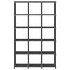 vidaXL 15-Cube Display Shelf Grey 103x30x175.5 cm Fabric