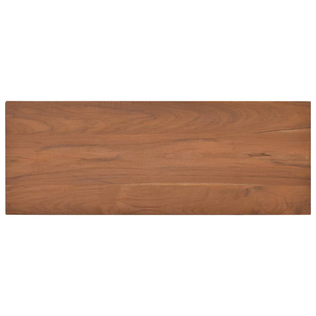 vidaXL TV Cabinet 80x30x50 cm Solid Teak Wood