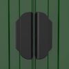 vidaXL Garden Shed Green 192x1021x223 cm Galvanised Steel