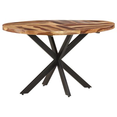 vidaXL Dining Table 140x80x75cm Solid Acacia Wood