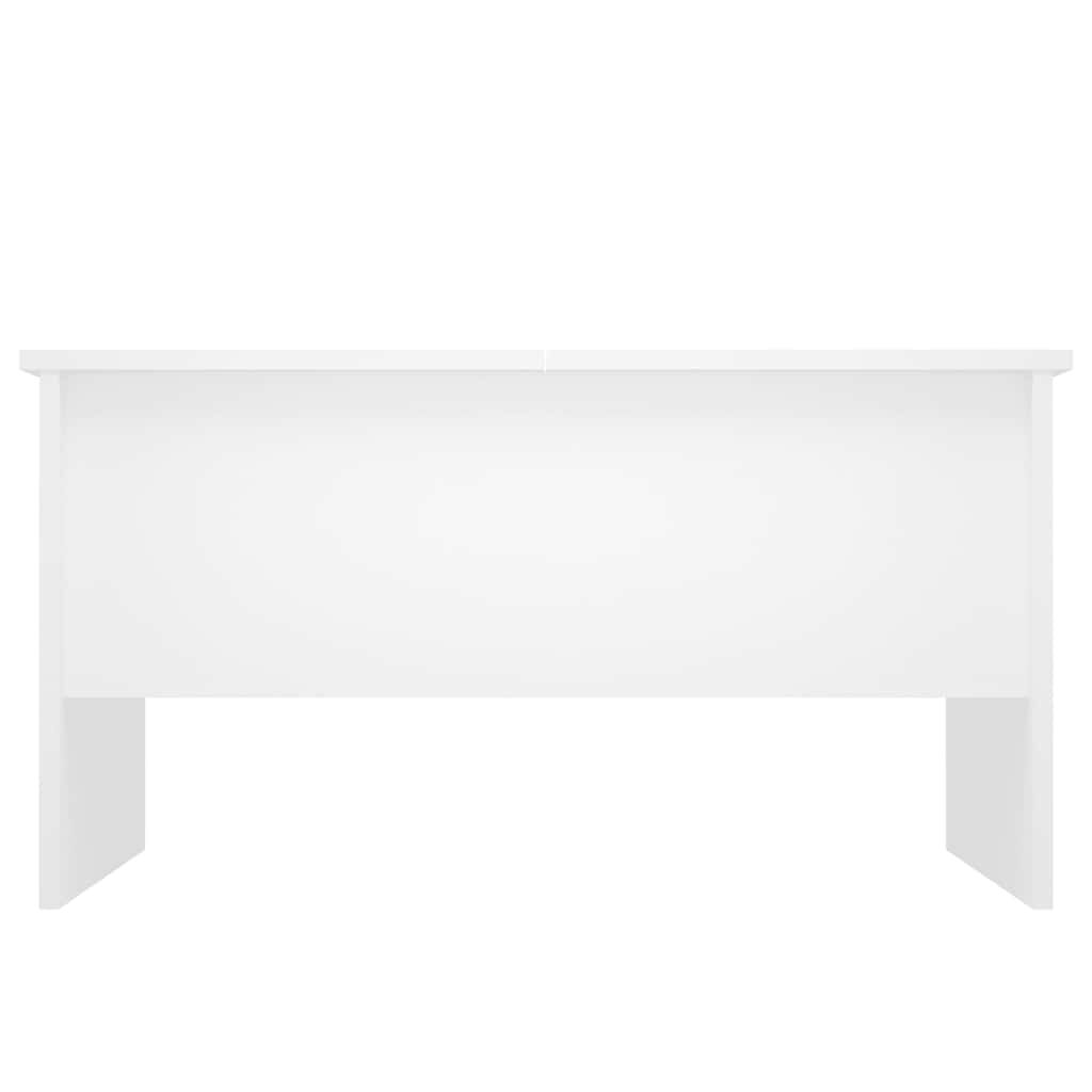 vidaXL Coffee Table White 80x50x42.5 cm Engineered Wood