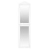 vidaXL Free-Standing Mirror White 40x160 cm