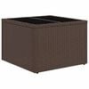 vidaXL 8 Piece Garden Sofa Set with Cushions Brown Poly Rattan