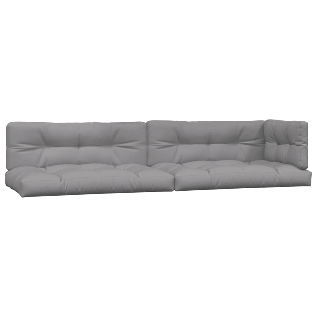 vidaXL 4 Piece Garden Pallet Sofa Set with Cushions Solid Wood Acacia