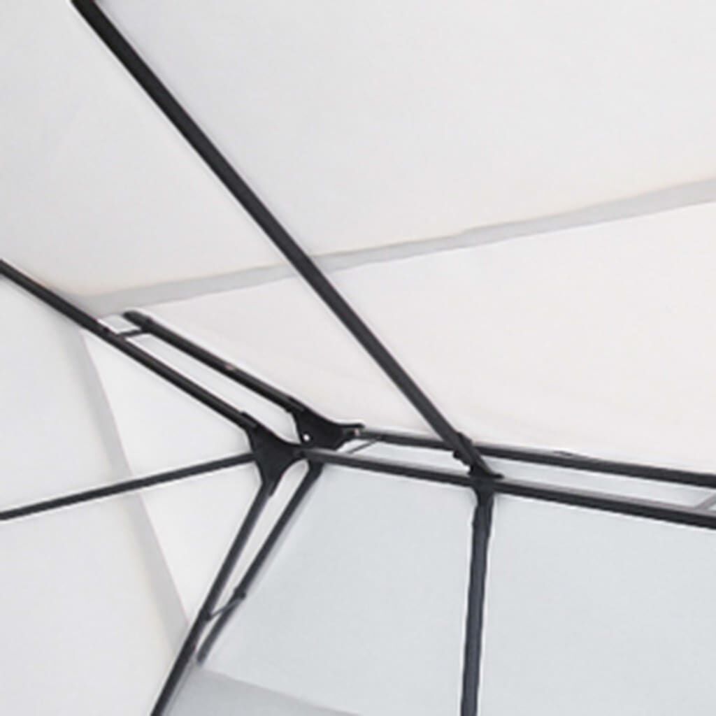 vidaXL Gazebo White 3x4 m