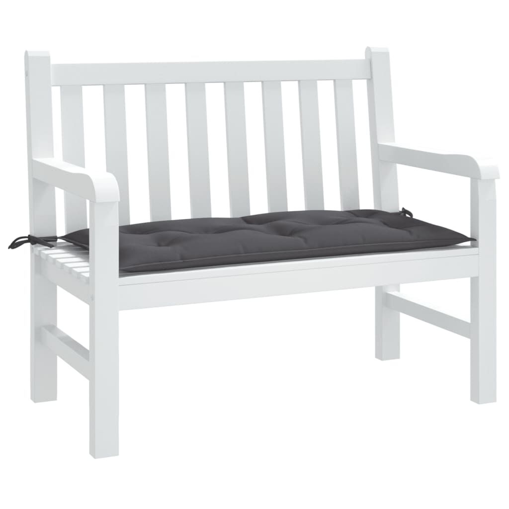 vidaXL Garden Bench Cushion Anthracite 100x50x7 cm Oxford Fabric