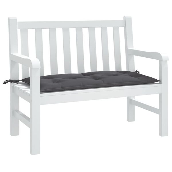 vidaXL Garden Bench Cushion Anthracite 100x50x7 cm Oxford Fabric
