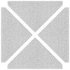 vidaXL Umbrella Weight Plates 4 pcs Grey Granite Triangular 14 kg