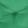 vidaXL Garden Bench Cushion Green 120x(50+50)x7cm Oxford Fabric
