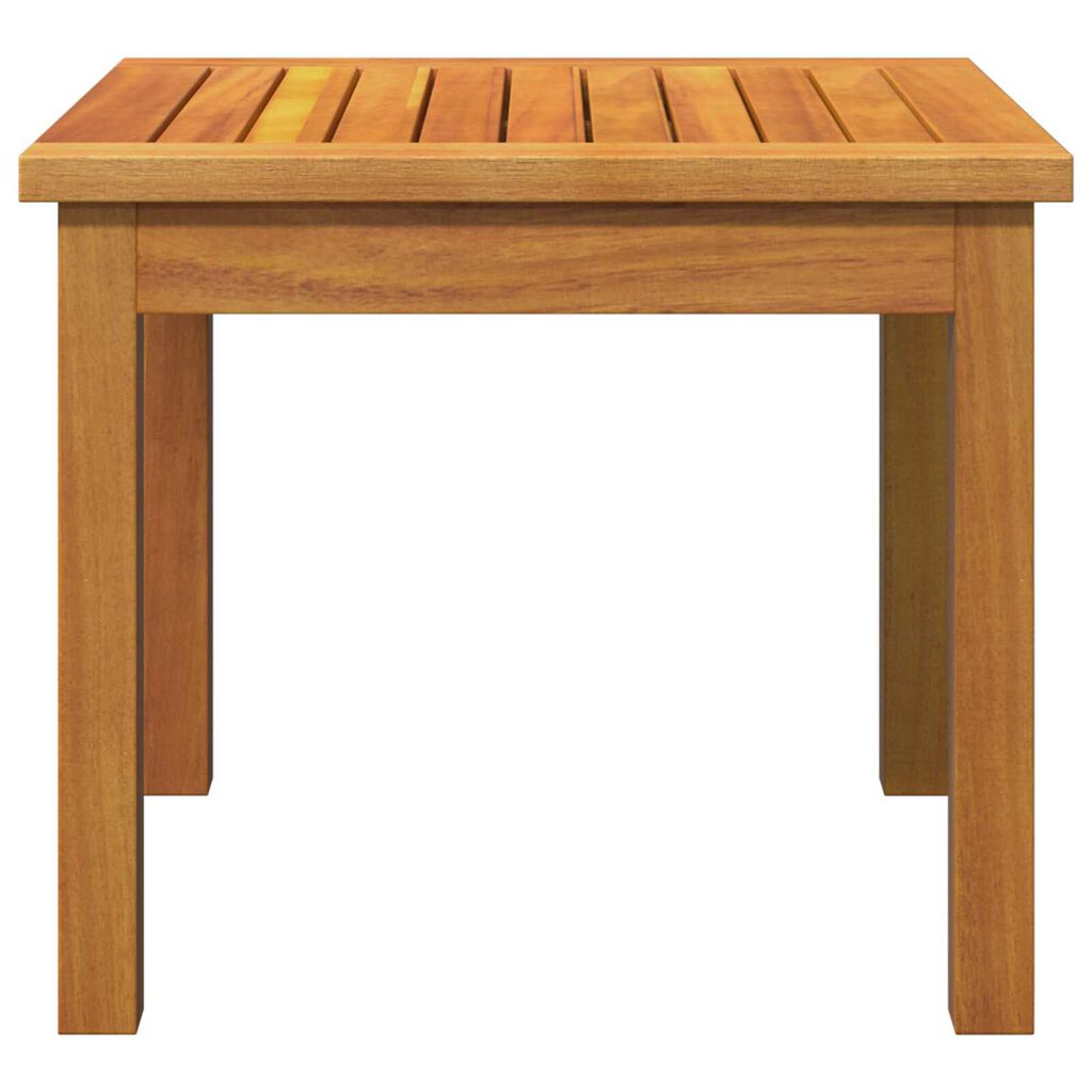 vidaXL Side Table 45x45x38 cm Solid Wood Acacia