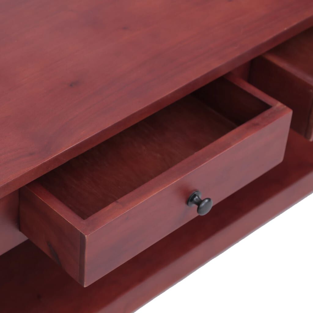 vidaXL Coffee Table Brown 100x55x46 cm Solid Mahogany Wood
