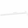 vidaXL Wall Shelves 4 pcs White 115x9x3 cm