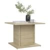 vidaXL Coffee Table Sonoma Oak 55.5x55.5x40 cm Engineered Wood