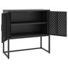 vidaXL Sideboard Black 75x35x75 cm Steel