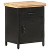 vidaXL Bedside Cabinet 40x30x52 cm Rough Mango Wood
