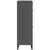 vidaXL Shoe Cabinet VIKEN Anthracite Grey Engineered Wood