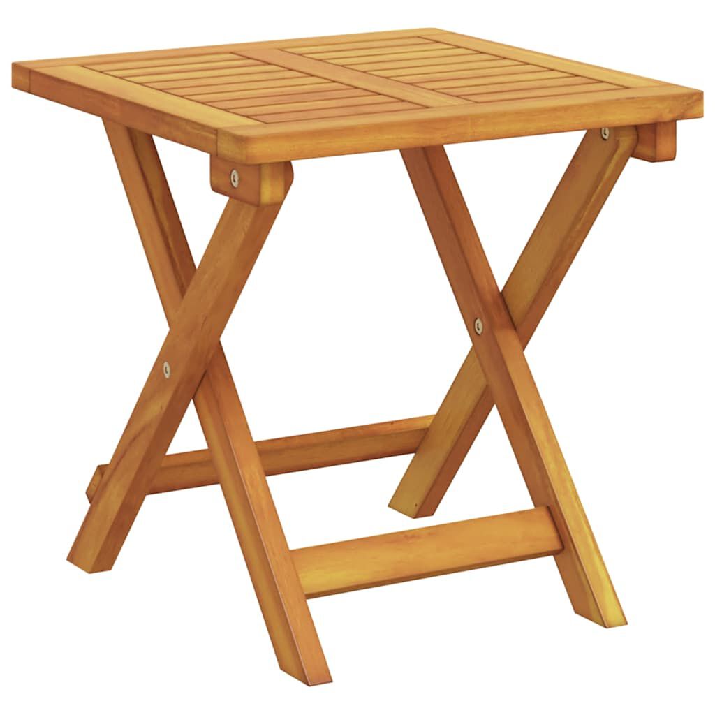 vidaXL Sun Lounger with Table Solid Wood Acacia