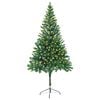 vidaXL Artificial Pre-lit Christmas Tree with Stand 180 cm 564 Branches