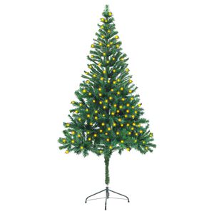 vidaXL Artificial Pre-lit Christmas Tree with Stand 180 cm 564 Branches