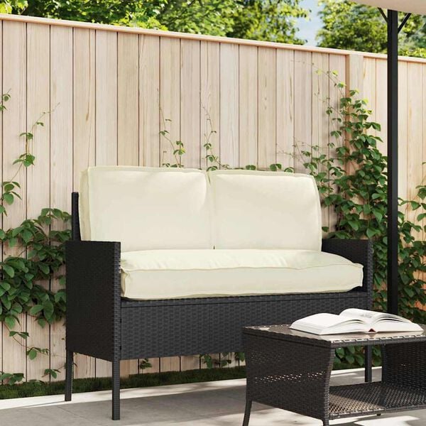 vidaXL Cushion Set 3 pcs Cream Oxford Fabric