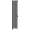vidaXL Highboard HAMAR Solid Wood Pine Dark Grey