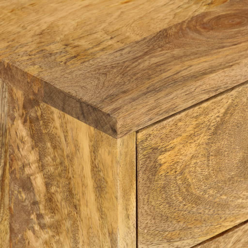 vidaXL TV Cabinet 110x35x40 cm Solid Mango Wood