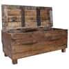 vidaXL Bench Solid Mahogany Wood 86x40x60 cm
