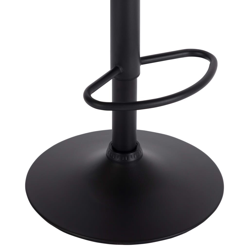 vidaXL 3 Piece Bar Set Black and Dark Grey