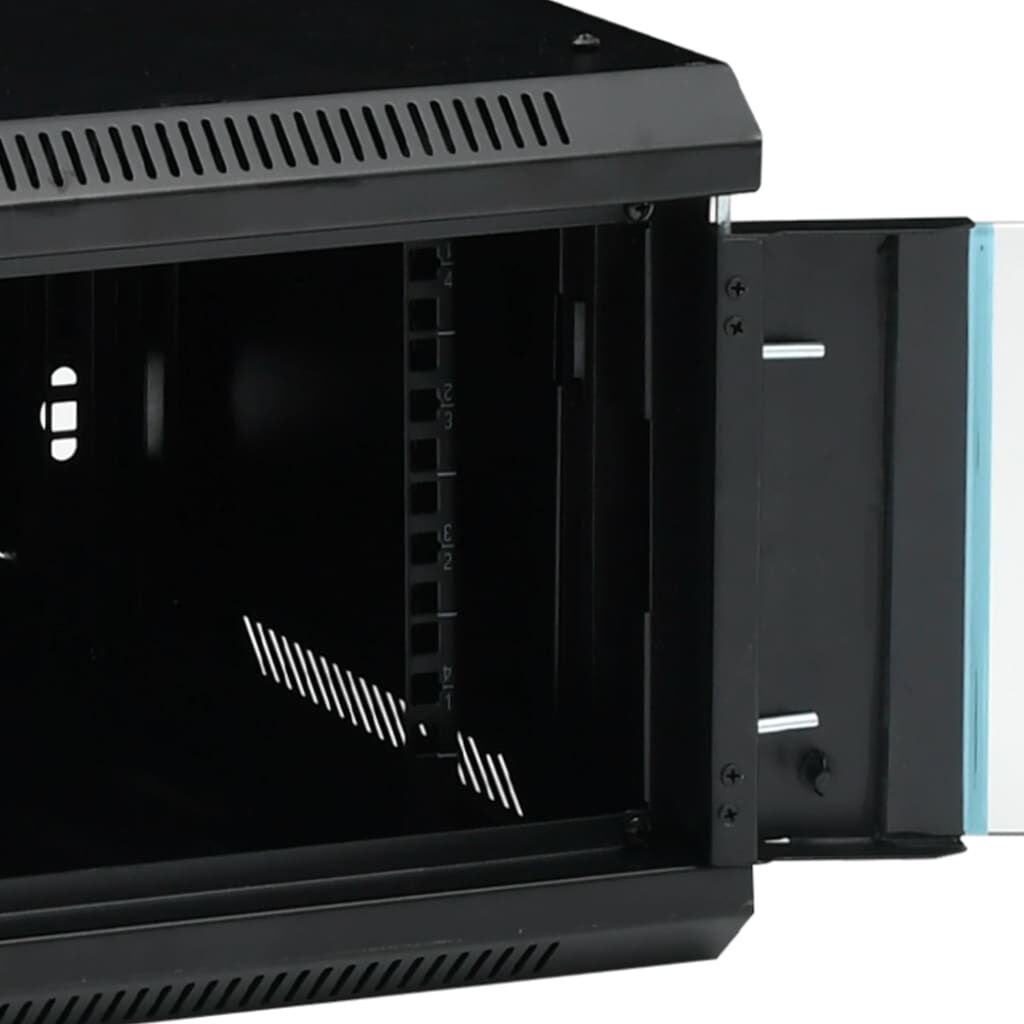 vidaXL 9U Wall Mounted Network Cabinet 19 IP20 600x450x510 mm