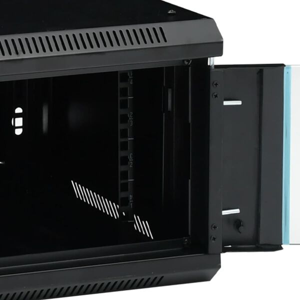 vidaXL 9U Wall Mounted Network Cabinet 19 IP20 600x450x510 mm