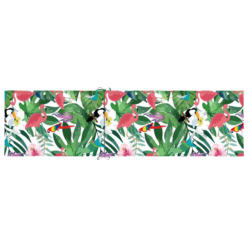vidaXL Deck Chair Cushion Multicolour Oxford Fabric