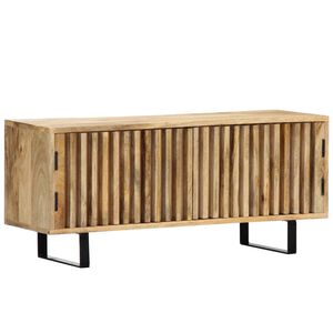 vidaXL TV Cabinet 90x30x40 cm Solid Mango Wood