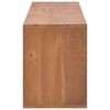 vidaXL TV Cabinet 110x30x40 cm Solid Teak Wood