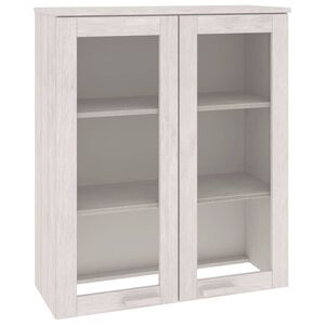 vidaXL Top for Highboard HAMAR White 85x35x100 cm Solid Wood Pine